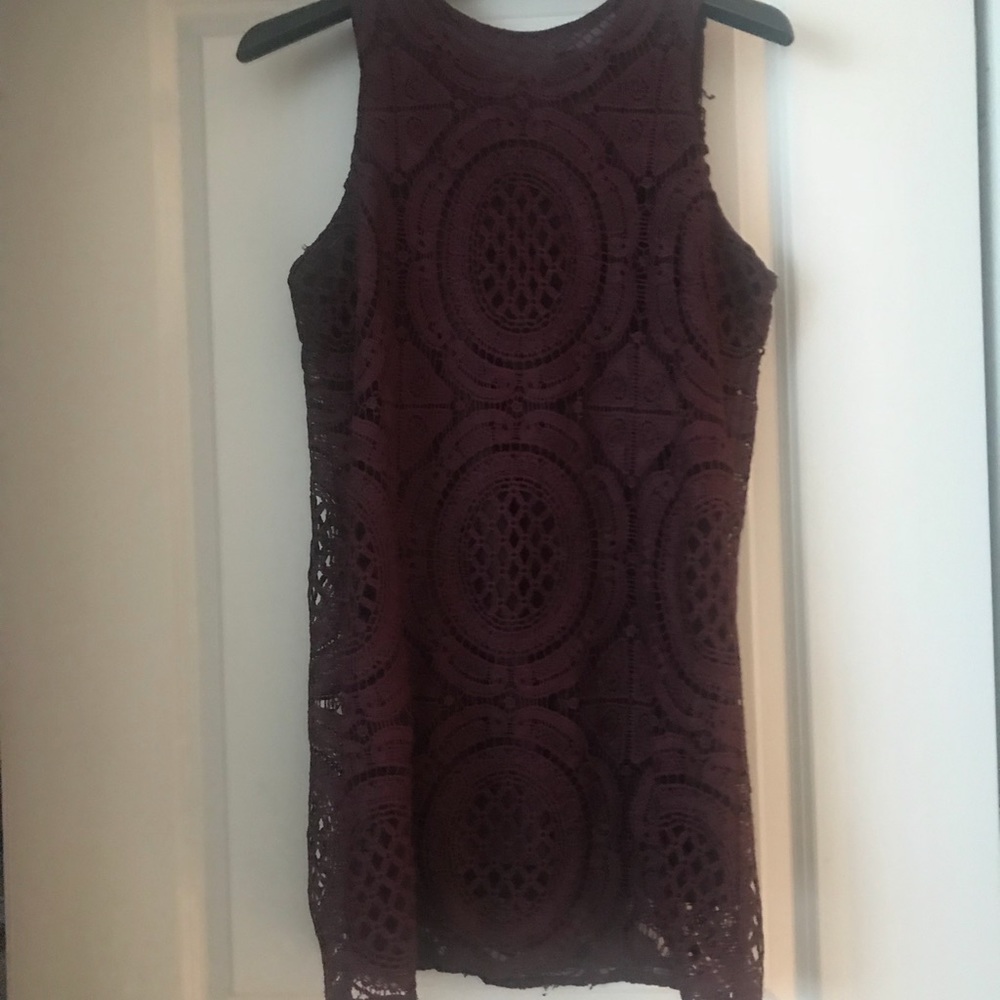 Brand new purple lace dress